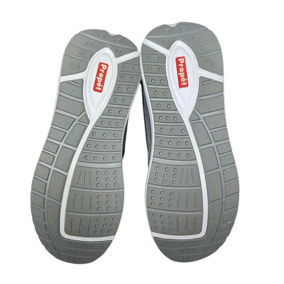 Women's Propét Leather Orthopedic Walking Shoes Sneakers Size 10 Gray - Picture 4 of 5